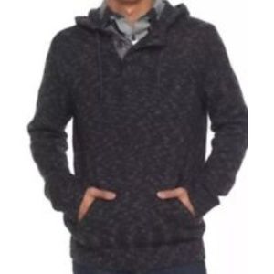 urban pipeline Men Hooded Henley Authentic Sweater